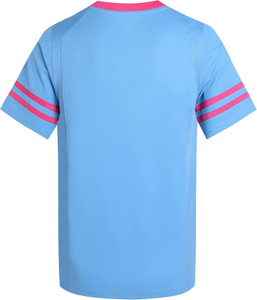 Maillots de football personnalisés directement de l'usine - Manches courtes, respirants, légers, 100% polyester, antibactériens, séchage rapide - Product Image 2
