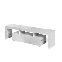 Mueble de TV Moderno de Madera Maciza para Sala de Estar, Ecológico, Personalizable en Tamaño y Color