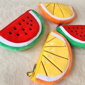 Borsa portamonete anguria arancione Mini borsa regalo da viaggio per la conservazione in movimento - Product Image 1