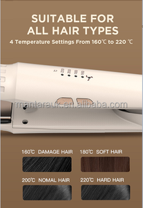 Fer à lisser électrique avec plaque en céramique portable multi-température pour salon domestique et usage commercial - Product Image 4