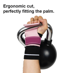 Protector de Palma para Gimnasia, Guantes Deportivos de Fibra de Cuero con 3 Orificios para Dedos - Product Image 3