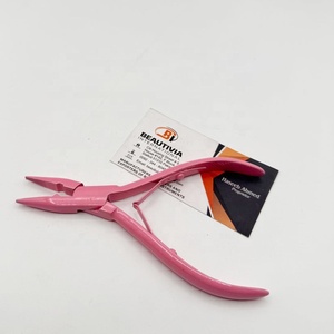 Pinzas para Extensiones de Cabello con Anillos Micro y Nano, para Aplicación y Remoción de Extensiones, Material de Acero Inoxidable - Product Image 3