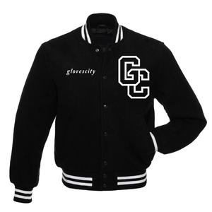 Offre spéciale, veste universitaire d'hiver en molleton personnalisée pour homme de la ville, bombardier de baseball en satin de style cool avec col montant et position du logo avant - Product Image 1