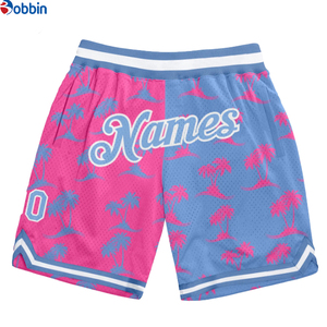 Pantalones Cortos de Playa para Hombre, Transpirables, Sublimados Personalizados, de Poliéster, Holgados, con Estampado Completo, de Malla, para Entrenamiento - Product Image 2