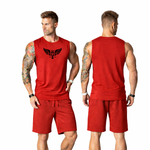 เสื้อกล้ามออกกำลังกายผู้ชายแบบไม่มีแขน รุ่นขายส่ง ปี 2026 เสื้อกีฬาฟิตเนส เสื้อฝึกซ้อม เสื้อกล้ามเพาะกาย - Product Image 5