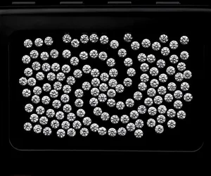 Diamants ronds brillants cultivés en laboratoire, 2,7 mm, blancs, couleurs D/E/F, VVS+, 10,78 carats chacun, HPHT CVD + 11 pierres, 137 pièces, bijoux fins - Product Image 1