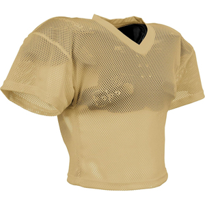 V-Neck <b>Mesh</b> <b>Short</b> Sleeve Football Jersey Breathable Adult Men Regular Fit 100% Polyester Solid Color Sport Apparel - Product Image 1