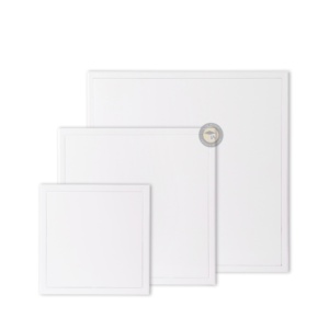 Plaque d'accès entièrement métallique 600x600 robuste pour grille de plafond carrée et cloison sèche, trappe d'inspection encastrée - Product Image 4