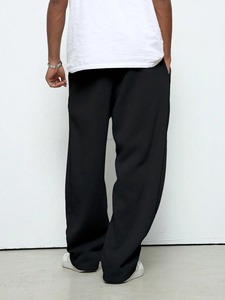 กางเกงขนแกะทรงหลวมสำหรับผู้ชายกางเกงวอร์มใส่ลำลองสำหรับฤดูหนาวกางเกงวิ่งจ๊อกกิ้งแบบกำหนดเองได้ - Product Image 2