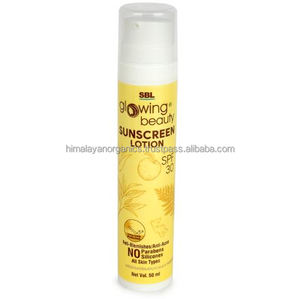 Lotion solaire hydratante aux extraits de plantes Glow Beauty SPF 30 pour hommes, tous types de peau - Product Image 1