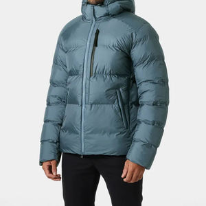 Newest Stylish Adjustable Bomber <b>Jackets</b> Custom <b>Men</b> Winter Shiny High Street Bomber <b>Jacket</b> Hooded Stand Collar Solid Color - Product Image 1