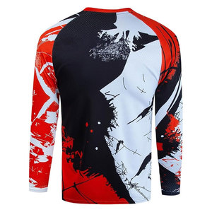 Maillot de VTT pour homme à manches longues, maillot de motocross tout-terrain, maillot de motocross à séchage rapide, respirant et léger - Product Image 6