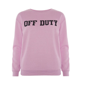 Sudadera Casual Oversize Personalizada con Logo para Hombre y Mujer, Negra Lisa sin Capucha, Estilo Universitario - Product Image 4