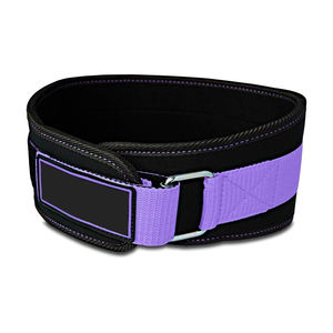 Adjustable Purple Neoprene Lifting Belt for <b>Weight</b> <b>Training</b> & Powerlifting with Professional Lumbar Support and Back Protection - Product Image 1