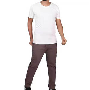 Private Label Top Selling Lightweight Men Trousers for Sale Casual Style Men's <b>Pant</b> Trousers Plain Dyed Solid Men's Trousers - Product Image 6