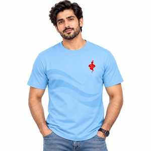 T-shirt à manches courtes pour homme, en tissu respirant, coupe décontractée et confortable, idéal pour l'été et toutes les occasions décontractées modernes. - Product Image 1
