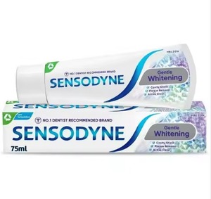 Pasta Dental Sensodyne Repair Protect Blanqueadora para Adultos, 20g, Tamaño Regular, Esmalte Más Fuerte, Cuidado para Dientes Sensibles, Antibacteriana - Product Image 1