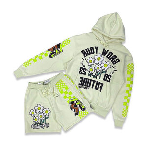 Ensemble confortable de sweat-shirt et short pour homme, style streetwear, tenue de sweat-shirt et short pour homme - Product Image 6