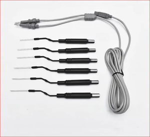 Pinzas de Acero Inoxidable de Alta Calidad, Juego de Electrodos Bipolares Manuales/Eléctricos para Instrumentos ORL - Product Image 1