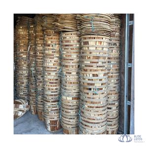 [MEJOR CALIFICADO] |   Cubo de madera resistente con listones para el transporte de mariscos y pescado de Blue Lotus Farm - Product Image 1