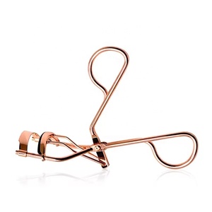 Venta al por mayor de oro rosa rizador de pestañas conjunto de logotipo personalizado asequible de lujo de etiqueta privada preciosidad rizador de pestañas - Product Image 4