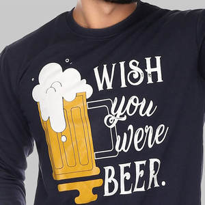 เสื้อฮู้ดดี้ดีไซน์มืออาชีพสำหรับผู้ชาย พิมพ์ลายสกรีน คอกลม ทรงทันสมัย เสื้อสเวตเชิ้ตพิมพ์ลายสกรีนสำหรับผู้ชาย - Product Image 6