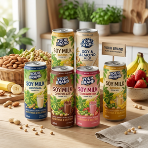 Leche de soya sin azúcar añadido para adultos y niños, hecha en Vietnam - Product Image 6