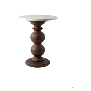 Awesome Wooden Coffee <b>Table</b> With Marble Top Handmade For Household Living Room Villas Decor Furniture <b>Vintage</b> <b>Side</b> <b>Table</b> - Product Image 2