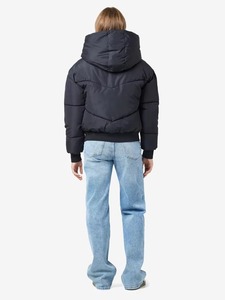 Women's Waterproof Bubble Puffer Down <b>Coat</b> with Puff Sleeves Winter Fashion - Product Image 4