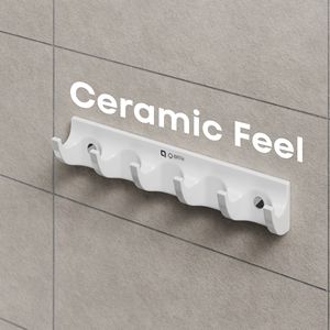 Ganchos para Bata Extra Largos de 6 Pulgadas, Montados en la Pared, para Baño, Resistentes, de Metal Extendido, para Batas Gruesas y Toallas Grandes - Product Image 3