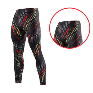 กางเกงรัดรูป MMA สำหรับกราปลิง พิมพ์ลายแบบ Sublimation ตามสั่ง เอวยางยืด กระชับกล้ามเนื้อ เหมาะสำหรับวิ่ง ออกกำลังกาย และเล่นกีฬา - Product Image 6