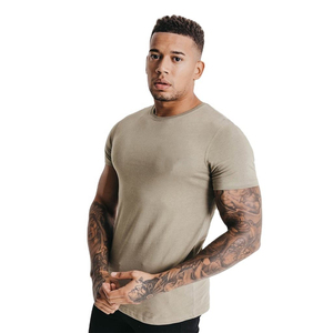 OEM Wholesale Custom Splice 100% Cotton <b>T</b> <b>Shirt</b> for Men Blank Unisex <b>T</b> <b>Shirt</b> Plain Men's <b>T</b>-<b>shirts</b> Print Logo - Product Image 1