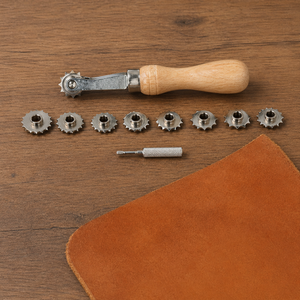 Leather Stitching Roulette <b>Tool</b> <b>Set</b> Edge Beveler Leather Craft <b>Tools</b> | Stamping Kit Professional <b>Hand</b> <b>Tool</b> | India 2026 Product - Product Image 5