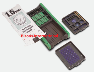 ชุดอุปกรณ์ออร์โธปดิกส์แบบเต็มชุดพร้อมแผ่นรองและปลอกหุ้ม ยี่ห้อ BISONS Wholesale รุ่น Low Profile |   ชุดเครื่องมือผ่าตัดทั่วไป รับประกัน 2 ปี - Product Image 1