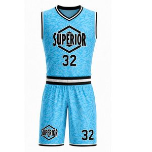 Ensemble d'uniformes de basketball haut de gamme conçu pour une mobilité maximale avec des matériaux respirants et personnalisation de la marque de l'équipe - Product Image 1