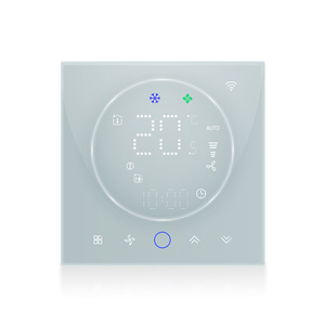Thermostat intelligent WiFi pour ventilo-convecteur, contrôle via l'application Tuya, programmable, pour systèmes CVC 2/4 tuyaux, avec écran tactile - Product Image 1