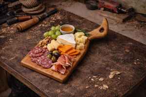 Planche à découper en bois de forme personnalisée, écologique, artisanale, décorative, pour la cuisine et les restaurants - Product Image 3