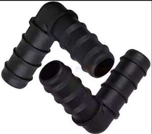Conectores de PVC Negros de Una Pulgada para Sistemas de Riego por Goteo en Granjas, Jardines, Invernaderos, Céspedes y Hogares, y Kits de Conexión - Product Image 3