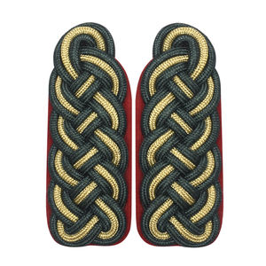 Professional Ceremonial Stripes Bar Epaulets Shoulder Boards Uniform Badges Polyester/Cotton Unisex - Product Image 5