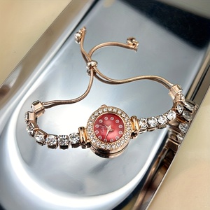 192024 <b>Ladies</b> Elegant Shiny Fashion Analog Adjustable Party <b>Dress</b> Wrist <b>Watch</b> - Product Image 2