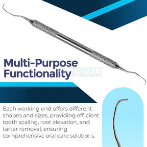 Détartreurs dentaires en acier inoxydable, instruments dentaires professionnels, détartreurs dentaires de haute qualité en vente en ligne - Product Image 6