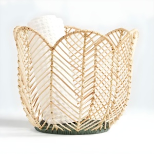 Cestas de ratán de bajo costo, accesorio para el hogar, cesta de lavandería de gran capacidad, venta al por mayor - Product Image 2