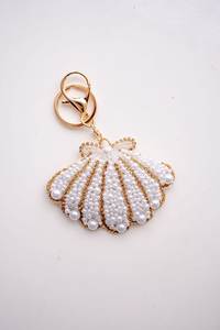 Elegante Llavero Bordado con Flores y Cuentas para Regalos Personalizados y Recuerdos - Product Image 2