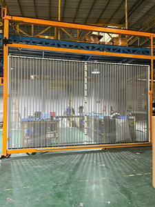 Puerta Mosquitera Plegable de Aluminio Moderna, Tamaño Personalizado, Fabricante OEM ODM, con Malla de 20 Hilos para Protección Contra Insectos - Product Image 3