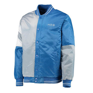 แจ็คเก็ตเลตเตอร์แมนผ้าซาตินดีไซน์ใหม่ทันสมัย ขายดี ใส่สบาย อุ่นสบาย เสื้อผ้าฤดูหนาว - Product Image 1