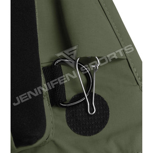 Wholesale Plus Size Men's Hunting Vest 100% Cotton Canvas Fabric Zipper -<b>Tex</b> Windproof Breathable Outdoor Use Custom Logo - Product Image 3