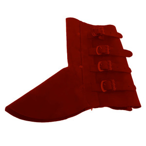 Chaussures de sécurité industrielles en cuir de vachette pleine fleur de qualité supérieure, ignifuges, protection contre les étincelles et la chaleur. - Product Image 4