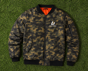 Custom Woodland Camo Bomber <b>Jacket</b> for Men & Women Reversible <b>Zip</b> <b>Up</b> Flight <b>Jacket</b> Windproof Winter Hunting Outdoor <b>Jacket</b> OEM - Product Image 6