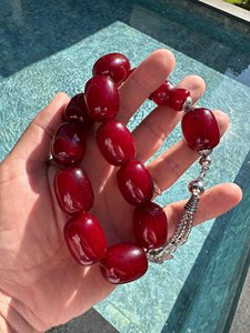 Chapelet islamique Misbaha en résine étanche fait main, Tasbih religieux, Cadeau de Ramadan et de l'Aïd, Décoration d'intérieur, Ange circulaire - Product Image 5
