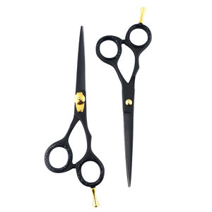 Ciseaux de coiffeur professionnels, anti-rouille, en acier inoxydable VG10, tranchants, pour droitiers, avec logo personnalisé - Product Image 2